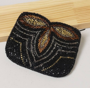Handmade Seed Bead Coin Purse Luxury Embroidered Mini Bag for Accessories At Cheap Price - Product Image 6
