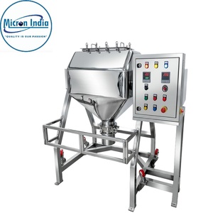 Mélangeur vertical octogonal rotatif en acier inoxydable pour les industries chimiques, alimentaires et cosmétiques, capacité 500L, puissance 5kW, 440V, garantie 1 an - Product Image 1