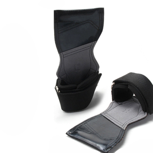Correa de Muñeca para Ejercicio con Agarres de Palma de Neopreno Rosa de Alta Calidad OEM, Agarre de Palma sin Dedos Ajustable - Product Image 1