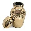 Classical Teardrop Copper <b>Urn</b> with Airtight Lid for Dogs - Product Image 3