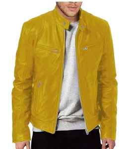 Veste de moto en cuir respirante sur mesure, nouvelle, personnalisée, coupe-vent, toutes saisons, haute qualité, vente en gros - Product Image 4