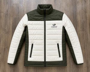 Custom Men's Lightweight Quilted Puffer <b>Jacket</b> Insulated Winter <b>Zip</b>-<b>Up</b> Outdoor Casual Coat OEM ODM Manufacturer - Product Image 5