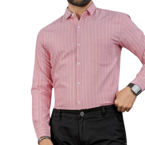 Camisas de Vestir para Hombre, Corte Entallado, Manga Larga, Color Sólido, para Negocios, Primavera, Fabricante ODM, Venta al Por Mayor, Poliéster/Algodón - Product Image 6