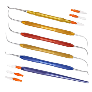 Espátula Doble Profesional para Escultura Dental, Cuchilla para Grabado, Relleno de Resina y Cera, Herramienta de Tallado Dental - Product Image 4