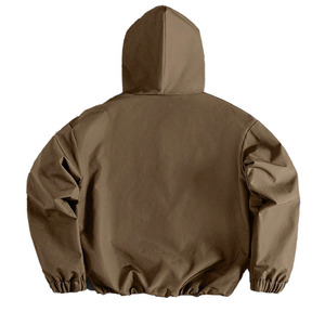 Chaqueta Cortavientos Táctica de Moda con Capucha para Hombre, Chaqueta con Capucha Extra Grande, Resistente al Agua y al Viento, Cortavientos USA - Product Image 6