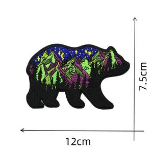 Écusson brodé personnalisé avec logo, badge auto-agrippant Velcro, patch 3D gonflé thermocollant pour vêtements et chapeaux - Product Image 4