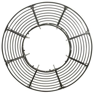 Panca da Esterno Rotonda Grigio Argento, Diametro 63 Pollici, per Patio e Giardino - Product Image 3