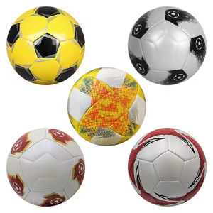 Ballon de football d'entraînement personnalisé en gros avec cuir PVC PU et logo personnalisé - Product Image 6