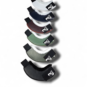 Botas de protección ecuestres de cuero para caballos, para carreras, deportes y equipo de moda. - Product Image 1