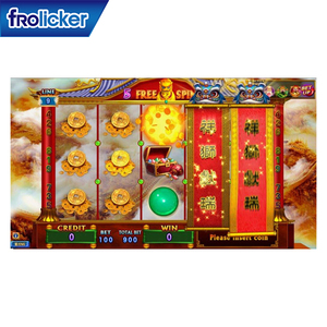 แผงวงจรเกมส์อาร์เคด Hot Lucky Lion แบบจอคู่ 5 รอก 9 เส้น สำหรับเครื่องเล่นเกมหยอดเหรียญ รองรับหลายภาษา - Product Image 2