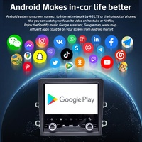 Android Auto Radio reproductor Multimedia navegación coche estéreo Unidad Principal para Boxster 997 Cayman 911 718 981 991 Carrera sistema de audio