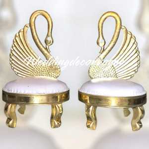 Chaise de salle à manger design tendance Cygne pour mariés, idéale pour événements – Produit de haute qualité à prix avantageux - Product Image 3