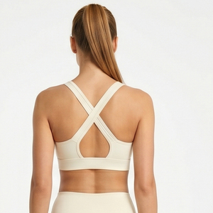 Sujetador deportivo con almohadillas extraíbles para mujer, sujetador de yoga y fitness de alto soporte, top corto para yoga, sujetador para gimnasio y ejercicio para mujer - Product Image 2