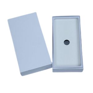 Boîte en carton blanc vierge de haute qualité en gros d'usine, boîte d'emballage de luxe pour téléphone portable pour la vente au détail - Product Image 4