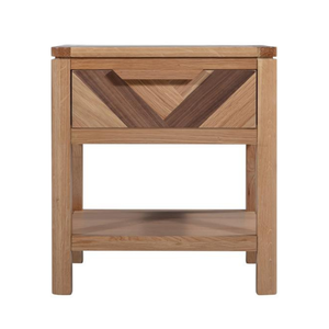 Muebles para el Hogar de la Más Alta Calidad, Diseño Contemporáneo, Colección MARS, Mesa de Noche de Madera Maciza para Dormitorio - Product Image 1