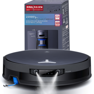 หุ่นยนต์ดูดฝุ่น 22000Pa พร้อมลูกกลิ้งอัจฉริยะและระบบยกขจัดคราบ - Product Image 2
