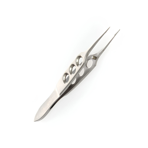 Pince micro-tissulaire Ariston International Bonn en acier inoxydable, instrument chirurgical ophtalmique manuel, certifié CE ISO13485 - Product Image 5