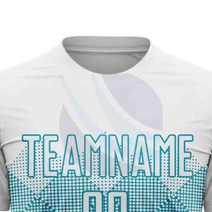 Maillot de football américain personnalisé SPOFIT, haute qualité, respirant, coutures thermocollées, grandes tailles, manches courtes pour adultes - Product Image 4