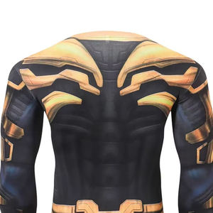 2026 Wholesale Men's Sublimated Rash Guard Full Sleeve Quick Dry Lightweight Spandex/Nylon 240g Comfortable Fit Custom Logo - Product Image 3