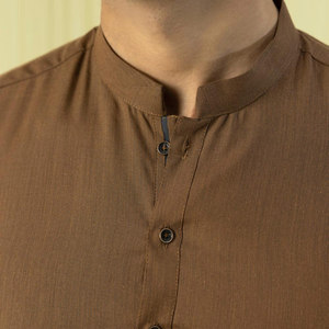 Shalwar Kameez traditionnel en coton pour homme, coupe ajustée, confortable et respirant, idéal pour les mariages et les événements spéciaux - Product Image 5