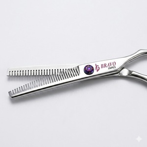 Professional Multi Finish High Carbon Stainless Steel Salon Scissors Hair Cutting <b>Barber</b> Scissor Sharp Blade Tip Beauty Tool <b>Set</b> - Product Image 1
