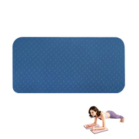 Tapis de sol antidérapant portable et épais pour fitness, yoga, roue abdominale, soutien genoux et coudes, vente en gros