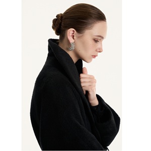 สินค้ามาแรงใหม่ เสื้อโค้ทสำหรับผู้หญิง ฤดูหนาว VENETO ALPACA LONG COAT เสื้อโค้ทขนอัลปาก้ายาว ขายส่ง เสื้อโค้ทผู้หญิงฤดูหนาว เสื้อโค้ทยาวผู้หญิง - Product Image 5