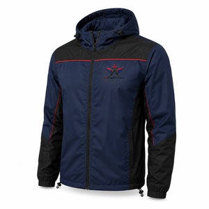 Veste coupe-vent pour homme, vêtement d'extérieur léger et professionnel, veste coupe-vent pour homme confectionnée avec un tissu durable et une doublure confortable - Product Image 4
