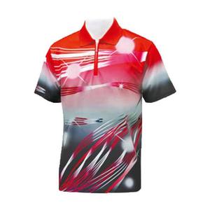 Camisetas de Golf de Manga Corta para Hombre, de Secado Rápido, Material Personalizado, al por Mayor, Ropa Deportiva Activa, sin Cuello - Product Image 1