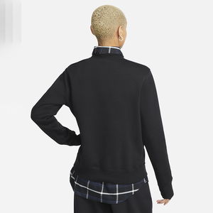 Sudadera de cuello redondo para mujer, 100% algodón peinado, lisa con relieve, hecha a medida, nueva moda, venta al por mayor - Product Image 2