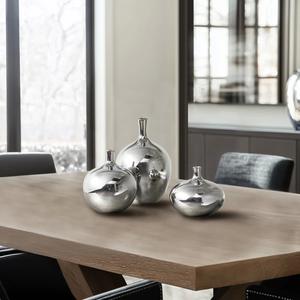 Jarrón Decorativo de Metal para Mesa de Salón, Elegante Florero Minimalista para Hogar, Hotel y Eventos - Product Image 4