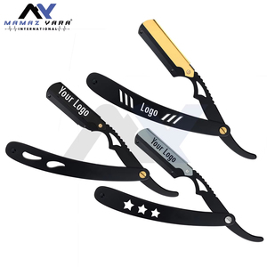 OEM Manufacturer & Professional Supplier of <b>Swing</b> Lock Barber Razors Premium Stainless Steel Straight Edge Razor Custom Logo - Product Image 2