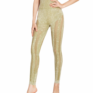 เลกกิ้งออกกำลังกายพิมพ์ลายดีไซน์ใหม่สำหรับผู้หญิง สีสันสดใส คุณภาพสูง พิมพ์ลายแบบซับลิเมชั่นตามสั่ง - Product Image 4