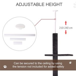 Arbre à chat et griffoir haut de gamme pour le plaisir et l'exercice des félins - Product Image 2