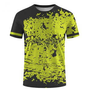 HIGH QUALITY Resistant Vibrant Men Sublimation <b>T</b> <b>Shirt</b> 3D Graphic Jersey Knitted O Neck Short Sleeve Quick Dry Casual Summer Tee - Product Image 3