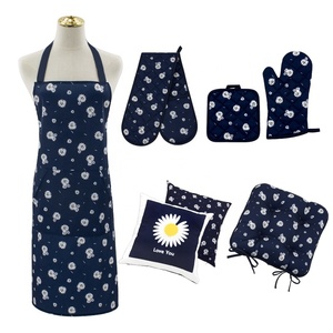 Delantal de Cocina Unisex con Bolsillo, Delantal de Chef de Lona con Serigrafía, para Uso Diario, sin Mangas, para Limpieza y Jardinería - Product Image 2