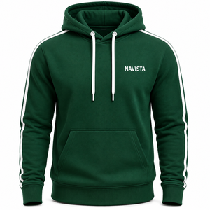 Sudadera con Capucha Unisex al por Mayor, 100% Algodón Grueso, 330g de Peso de Tela, Patrón Geométrico, Ecológica, con Bolsillo, Estilo Casual - Product Image 5