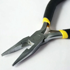 Premium Hair <b>Plier</b> <b>Set</b> For Micro link Hair Extensions Durable Metal Steel Serrated <b>Pliers</b> For Micro Nano Hair Rings Tool - Product Image 3
