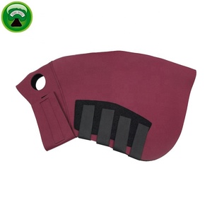 Caballo de neopreno impermeable, negro, cuello completo, sudor - Product Image 2