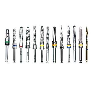 DENTRIC IMPLANTS Ensemble de butées de perceuse dentaire en acier inoxydable de haute qualité, vert, manuel, usage hospitalier, réutilisable, certifié CE - Product Image 3