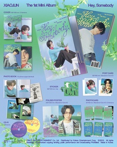 XIAOJUN - [ HEY, SOMEBODY ] (Versión PHOTO BOOK) Álbum de K-Pop en CD, el Más Vendido en Corea, para Todas las Edades - Product Image 4