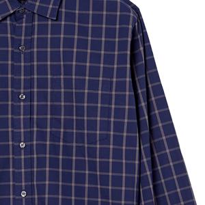 เสื้อเดรสแขนยาวลำลองสำหรับผู้ชายเสื้อผู้ชายแบบผสม - Product Image 2