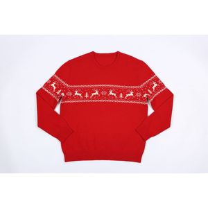 OEM Men Wool Christmas Sweater Ugly Sweater Crew Neck Long Sleeve Regular Fit Knitted Pullover Custom Design - Product Image 6