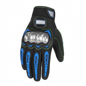 Guantes de Motocicleta de Cuero Personalizados con Pantalla Táctil, Protección Completa para los Dedos, Invierno, para Hombre, con Protección Rígida en los Nudillos, Unisex, OEM, Guantes de Carreras - Product Image 1