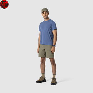 Shorts cargo pour homme, en tricot uni, à séchage rapide, imperméables, décontractés, pour le travail, les activités de plein air, tactiques, avec fermeture éclair sur le devant, de haute qualité, pour la randonnée - Product Image 5
