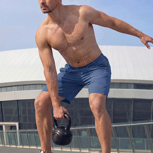 Shorts de course pour hommes respirants, légers, à séchage rapide, écologiques, design personnalisé, solides, décontractés et élégants - Product Image 4