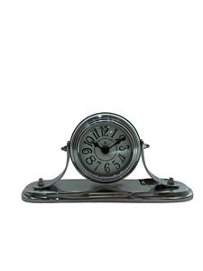 Horloge murale vintage en aluminium, finition antique, design Art Déco, fonctionne à piles, quartz écologique, analogique, fonctionnement silencieux, luxe - Product Image 3