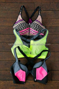 Soutien-gorge de sport respirant sans couture à maintien élevé, écologique, en élasthanne/nylon - Product Image 2