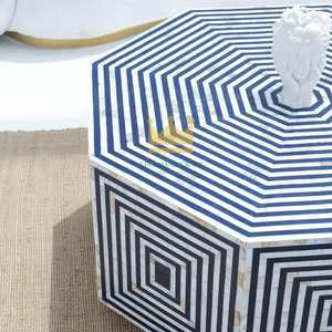 Custom Handmade Modern Style <b>Mother</b> of Pearl Coffee Table Exquisite Inlay Art Furniture for Home Decoration - Product Image 2