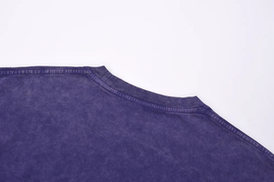 Custom Acid Washed Eco-Friendly <b>Silk</b> Screen Printed T-<b>Shirt</b> <b>for</b> <b>Men</b> 100% Cotton Short Sleeve Breathable Anti-wrinkle Fabric - Product Image 3
